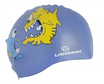 картинка Шапочка для плавания Larsen CP51 "Рыбка" 