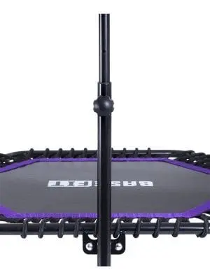 картинка Батут Basefit TR-401 101 см с держателем фиолетовый 