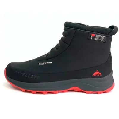 картинка Ботинки EDITEX SATELLITE W999-8 черный, красный 