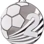 картинка Медаль футбольная MD2450 серебряная 