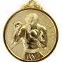 картинка Медаль Larsen бокс 50 мм золотая 