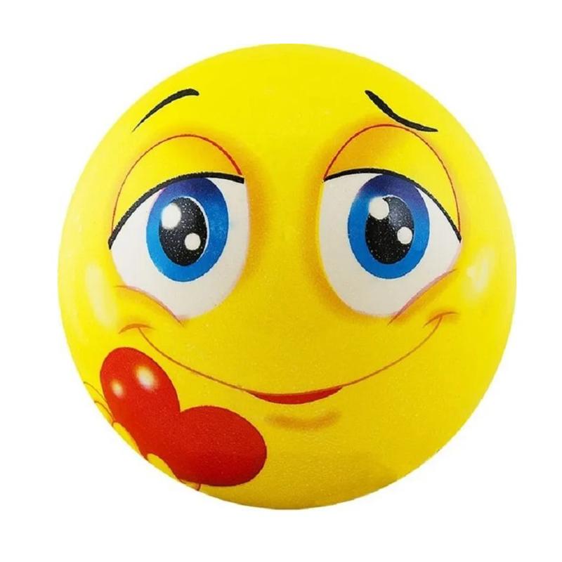Мяч детский "Funny Faces" диаметр 12 см от магазина Супер Спорт