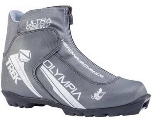 Ботинки лыжные TREK Olympia 3 NNN металлик серебро от магазина Супер Спорт
