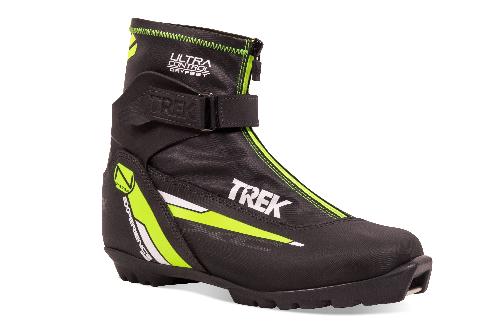 Ботинки лыжные TREK Experience NNN черный зеленый от магазина Супер Спорт